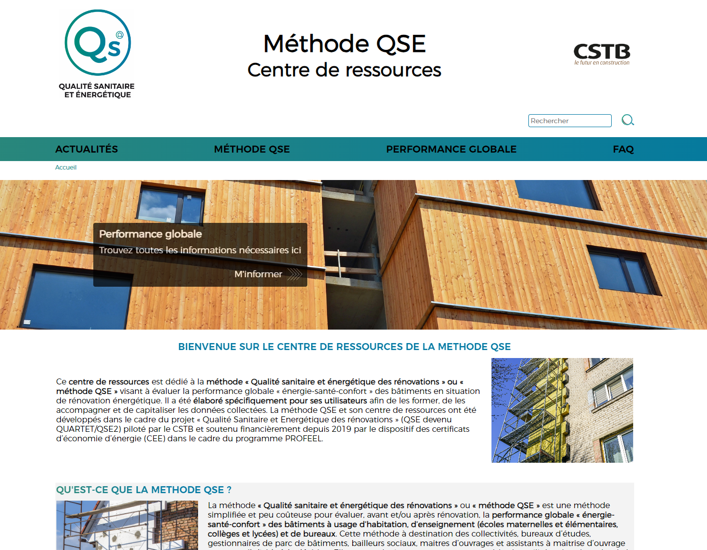 Centre de ressources QSE de PROFEEL - Page 1