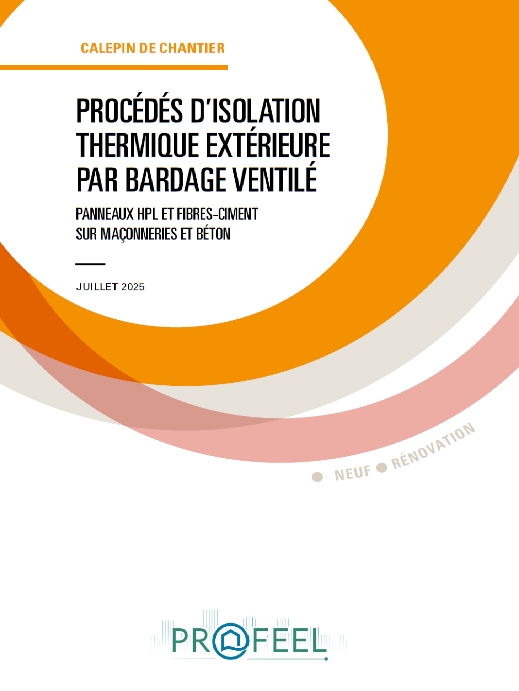 Calepin de chantier - Procédés d'ITE par bardage ventilé