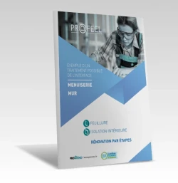 Calepin Interface | Menuiserie en feuillure / Mur isolé par l'intérieur - Rénovation par étapes de PROFEEL - Miniature Page 1