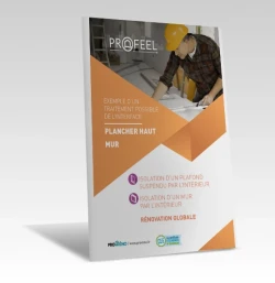 Calepin Interface | Plafond suspendu et mur isolé par l'intérieur (ITI) - Rénovation globale de PROFEEL - Miniature Page 1