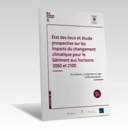 État des lieux et étude prospective sur les impacts du changement climatique pour le bâtiment aux horizons 2050 et 2100 de PROFEEL - Miniature Page 1