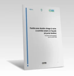 Fenêtre avec double vitrage à verre à contrôle solaire en façade (et porte fenêtre) | Fiche solution technologique pour le confort d’été de PROFEEL - Miniature Page 1