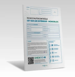 Fiche Autocontrôle CET sur air extérieur - Monobloc de PROFEEL - Miniature Page 1