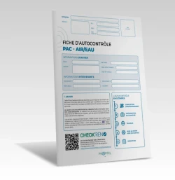 Fiche Autocontrôle Pompe à chaleur - Air / Eau de PROFEEL - Page 1 Fiche Autocontrôle Pompe à chaleur - Air / Eau de PROFEEL - Miniature Page 1