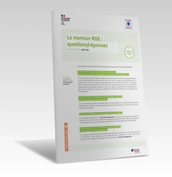 La mention RGE : questions/réponses - Pour les professionnels de PROFEEL - Miniature Page 1
