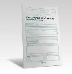 PV Réception travaux - Chauffe-eau électrique de PROFEEL - Miniature Page 1