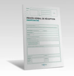 PV Réception travaux - Chauffe-eau gaz de PROFEEL - Miniature Page 1