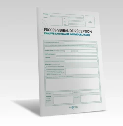 PV Réception travaux - Chauffe-eau solaire individuel (CESI) de PROFEEL - Miniature Page 1