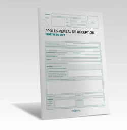 PV Réception travaux - Fenêtres de toit de PROFEEL - Miniature Page 1