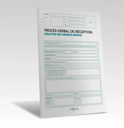 PV Réception travaux - Isolation des combles perdus de PROFEEL - Page 1 PV Réception travaux - Isolation des combles perdus de PROFEEL - Miniature Page 1