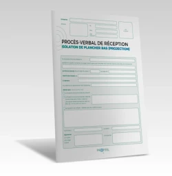 PV Réception travaux - Isolation plancher bas - Projection de PROFEEL - Miniature Page 1