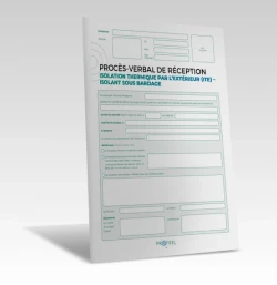 PV Réception travaux - Isolation thermique extérieur (bardage) de PROFEEL - Miniature Page 1