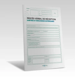 PV Réception travaux - Menuiseries extérieures et fenêtres de PROFEEL - Miniature Page 1