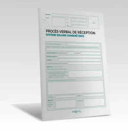 PV Réception travaux - Système solaire combiné (SSC) de PROFEEL - Miniature Page 1