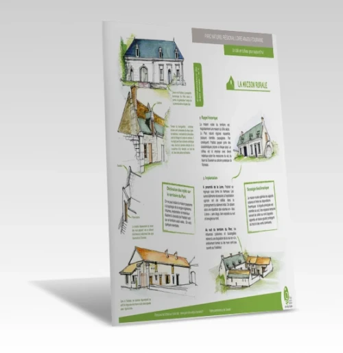 Référentiel technique "Un bâti en tuffeau pour aujourd'hui" - La maison rurale de PROFEEL - Miniature Page 1