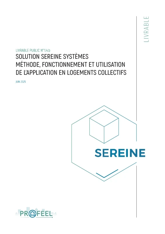 Evaluation SEREINE Systèmes en Collectif – Méthode et protocole de PROFEEL - Miniature Page 1