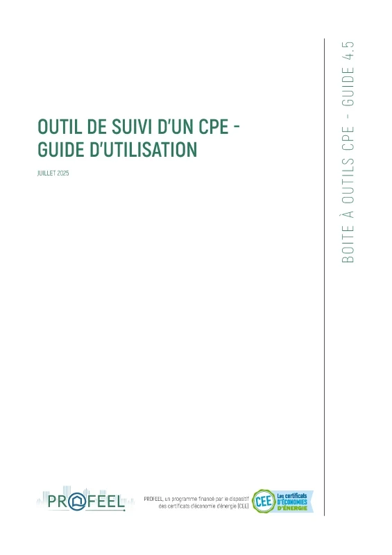 Outil de suivi de l'engagement d'un CPE - Guide d'utilisation de PROFEEL - Page 1 Outil de suivi de l'engagement d'un CPE - Guide d'utilisation de PROFEEL - Miniature Page 1