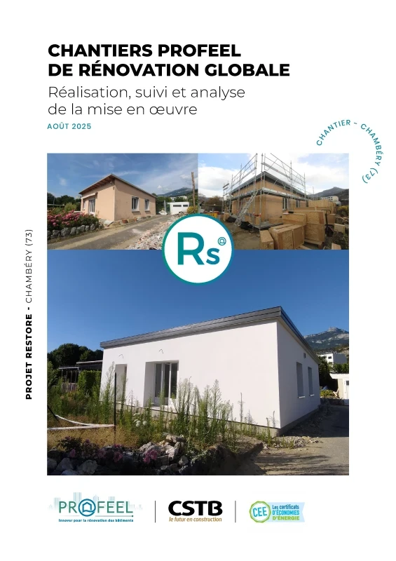 Fiche chantier de rénovation globale à Chambéry (73) Réalisation, suivi et analyse de la mise en œuvre de PROFEEL - Page 1 Fiche chantier de rénovation globale à Chambéry (73) Réalisation, suivi et analyse de la mise en œuvre de PROFEEL - Miniature Page 1