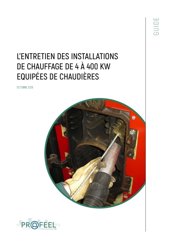 Guide | L'entretien des installations de chauffage de 4 à 400 KW équipées de chaudières de PROFEEL - Page 1 Guide | L'entretien des installations de chauffage de 4 à 400 KW équipées de chaudières de PROFEEL - Miniature Page 1