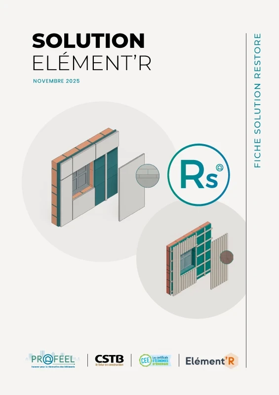 RESTORE - Fiche solution Elément'R de PROFEEL - Miniature Page 1