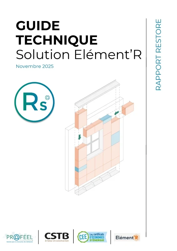 RESTORE - Guide technique - Solution Elément'R de PROFEEL - Page 1 RESTORE - Guide technique - Solution Elément'R de PROFEEL - Miniature Page 1