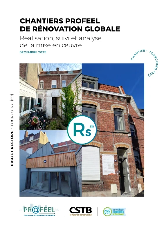 Fiche chantier de rénovation globale à Tourcoing (59) Réalisation, suivi et analyse de la mise en œuvre de PROFEEL - Page 1 Fiche chantier de rénovation globale à Tourcoing (59) Réalisation, suivi et analyse de la mise en œuvre de PROFEEL - Miniature Page 1