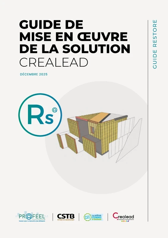 RESTORE - Guide de mise en oeuvre - Solution Crealead de PROFEEL - Page 1 RESTORE - Guide de mise en oeuvre - Solution Crealead de PROFEEL - Miniature Page 1