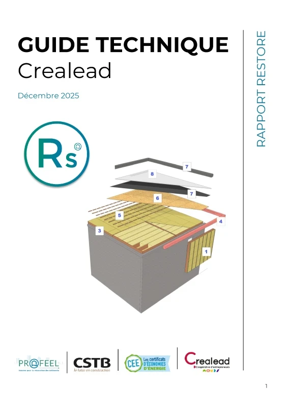 RESTORE - Guide technique - Solution Crealead de PROFEEL - Page 1 RESTORE - Guide technique - Solution Crealead de PROFEEL - Miniature Page 1