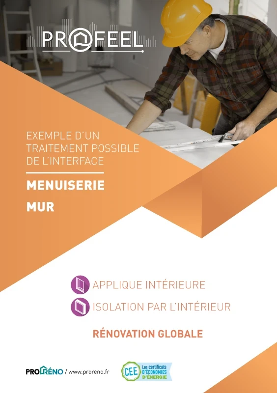 Calepin Interface | Menuiserie en applique / Mur isolé par l'intérieur - Rénovation globale de PROFEEL - Miniature Page 1