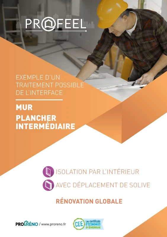 Calepin Interface | Mur isolé par l'intérieur / Plancher intermédiaire - Rénovation globale de PROFEEL - Miniature Page 1