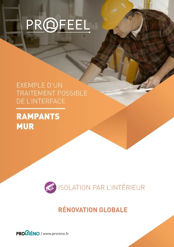 Calepin Interface | Mur isolé par l'intérieur / Plancher intermédiaire - Solives perpendiculaires - Rénovation globale de PROFEEL - Page 1 Calepin Interface | Mur isolé par l'intérieur / Plancher intermédiaire - Solives perpendiculaires - Rénovation globale de PROFEEL - Miniature Page 1