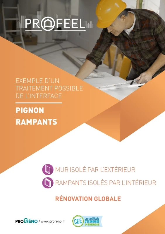 Calepin Interface | Rampants et mur en surplomb isolé par l’extérieur (ITE) - Rénovation globale de PROFEEL - Page 1 Calepin Interface | Rampants et mur en surplomb isolé par l’extérieur (ITE) - Rénovation globale de PROFEEL - Miniature Page 1
