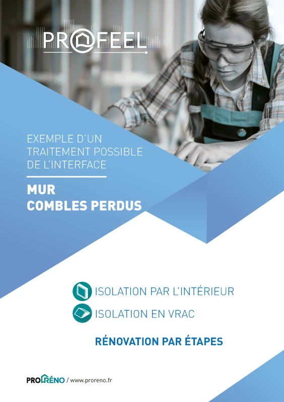 Calepin Interface | Mur gouttereau isolé par l'intérieur (ITI) et combles perdus - Rénovation par étapes (calepin 16) de PROFEEL - Page 1 Calepin Interface | Mur gouttereau isolé par l'intérieur (ITI) et combles perdus - Rénovation par étapes (calepin 16) de PROFEEL - Miniature Page 1