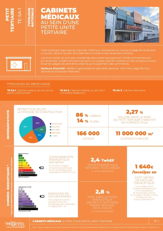 FICHE TYPOLOGIE (analyse du parc existant) TE-SA-1 de PROFEEL - Page 1