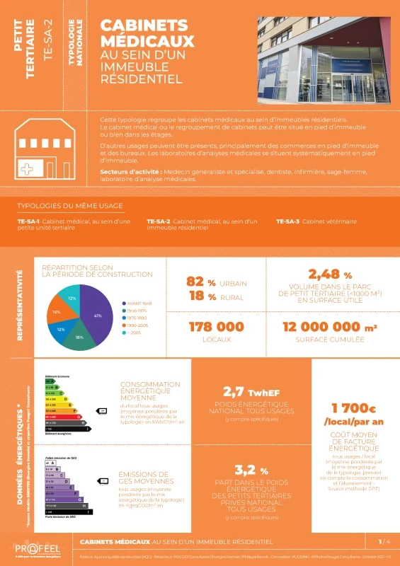 FICHE TYPOLOGIE (analyse du parc existant) TE-SA-2 de PROFEEL - Page 1