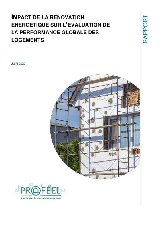 Impact de la rénovation énergétique sur l'évaluation de la performance globale des logements de PROFEEL - Page 1