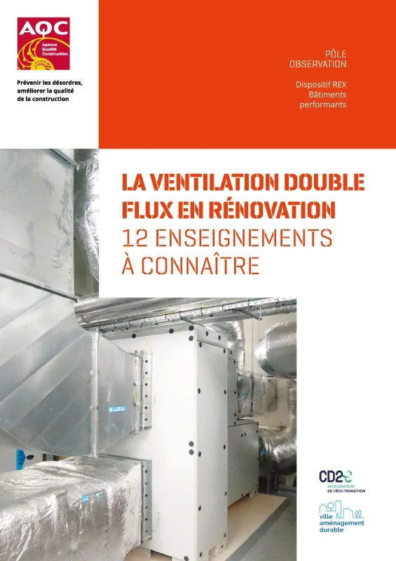 VMC DOUBLE FLUX en rénovation - 12 enseignements à connaître de PROFEEL - Page 1