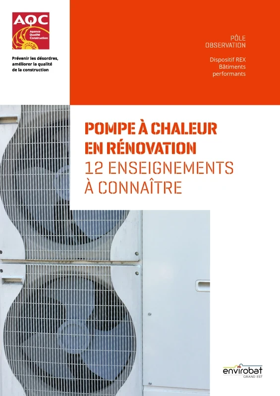 POMPES A CHALEUR en rénovation - 12 enseignements à connaître de PROFEEL - Page 1 POMPES A CHALEUR en rénovation - 12 enseignements à connaître de PROFEEL - Page 1
