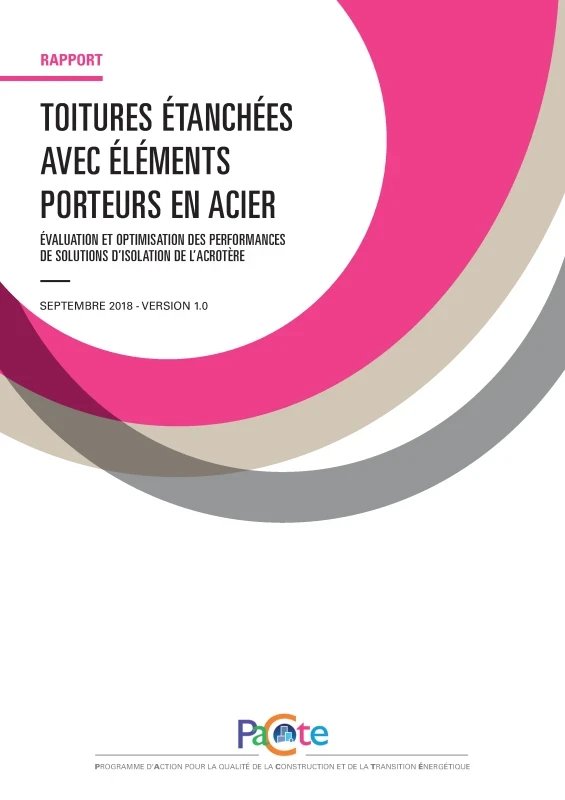 Toitures étanchées avec éléments porteurs en acier de PROFEEL - Page 1