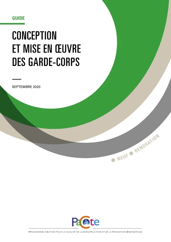 Guide Conception et mise en oeuvre des garde-corps de PROFEEL - Page 1