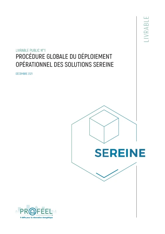 PROCEDURE GLOBALE DU DEPLOIEMENT OPERATIONNEL DU DISPOSITIF SEREINE de PROFEEL - Page 1 PROCEDURE GLOBALE DU DEPLOIEMENT OPERATIONNEL DU DISPOSITIF SEREINE de PROFEEL - Page 1