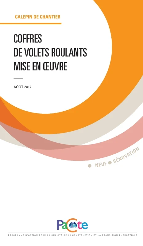 Coffres de volets roulants - Mise en oeuvre de PROFEEL - Page 1
