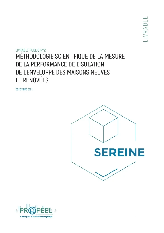 METHODOLOGIE SCIENTIFIQUE de la mesure de la performance énergétique intrinsèque de l'enveloppe des maisons individuelles neuves ou rénovées de PROFEEL - Page 1