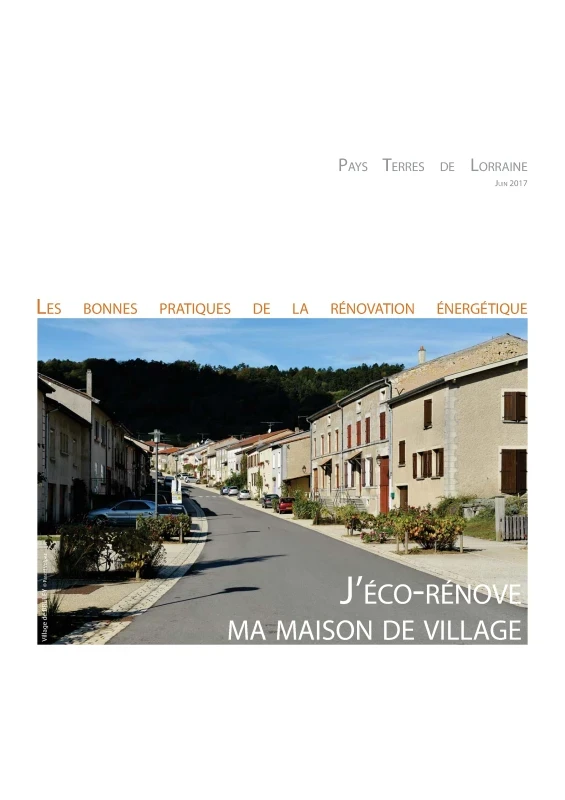 Les bonnes pratiques de la rénovation énergétique : j'éco-rénove ma maison de village de PROFEEL - Page 1