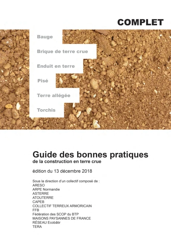 Guide des bonnes pratiques de la construction en terre crue de PROFEEL - Page 1