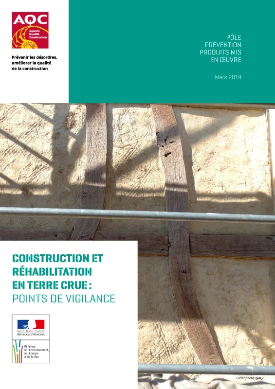 Construction et réhabilitation en terre crue : points de vigilance de PROFEEL - Page 1 Construction et réhabilitation en terre crue : points de vigilance de PROFEEL - Page 1