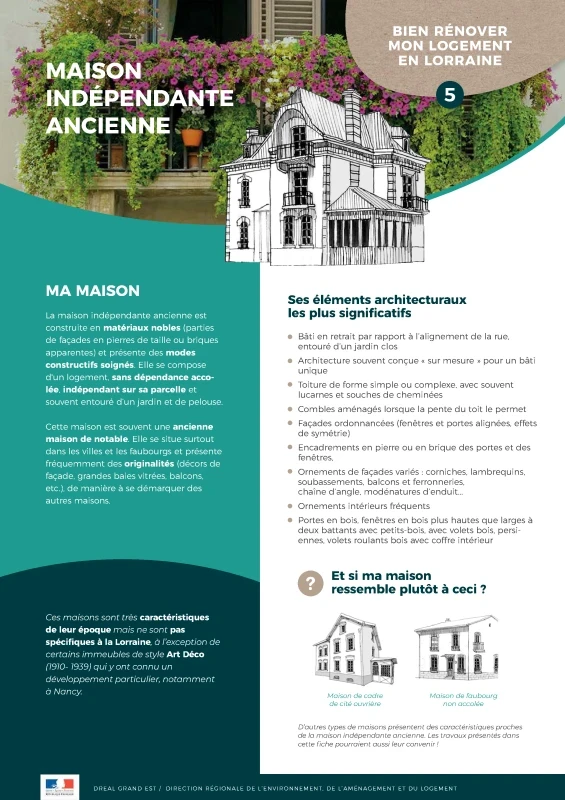 Bien rénover mon logement en Lorraine_Maison indépendante ancienne de PROFEEL - Page 1 Bien rénover mon logement en Lorraine_Maison indépendante ancienne de PROFEEL - Page 1