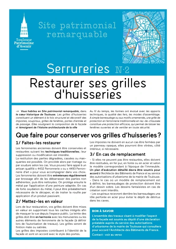 Restaurer ses grilles d'huisseries de PROFEEL - Page 1
