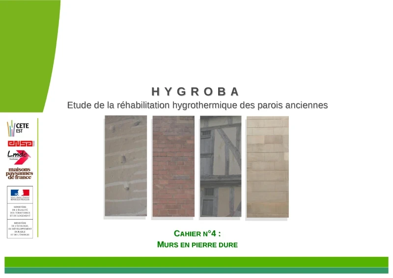 HYGROBA : Cahier pierre dure de PROFEEL - Page 1