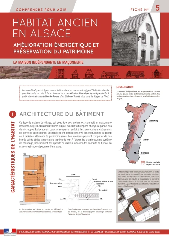 Habitat ancien en Alsace : Amélioration énergétique et préservation du patrimoine - La maison indépendante en maçonnerie de PROFEEL - Page 1 Habitat ancien en Alsace : Amélioration énergétique et préservation du patrimoine - La maison indépendante en maçonnerie de PROFEEL - Page 1